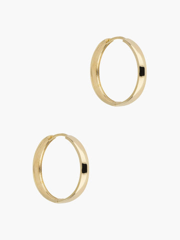 Skinny Hoop Earrings